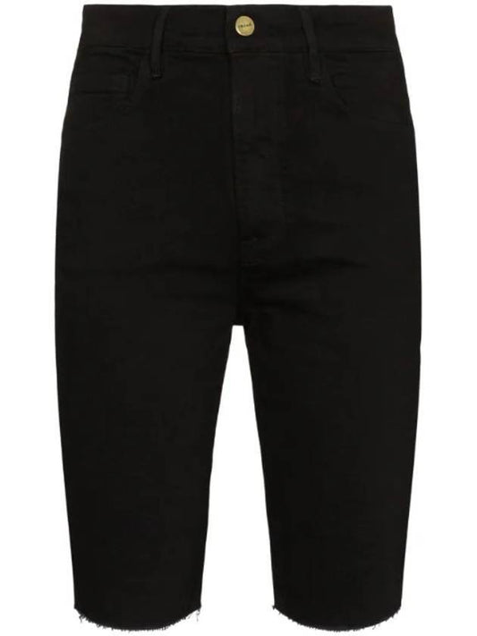 Le Vintage Bermuda Shorts Pim Noir - FRAME - BALAAN 1