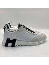 Bouncing Low Top Sneakers Blanc Noir - HERMES - BALAAN 5