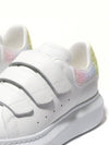 Velcro Leather Low Top Sneakers White - ALEXANDER MCQUEEN - BALAAN 6