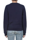 Fox Champion Print Sweatshirt Navy - MAISON KITSUNE - BALAAN 5