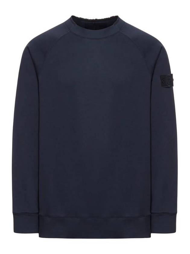 Compass Badge Sweatshirt Navy - STONE ISLAND - BALAAN 1