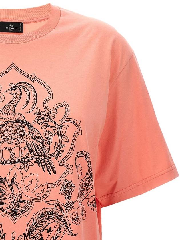 Etro Logo Print T-Shirt - ETRO - BALAAN 3