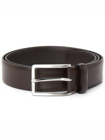 Leather Belt 716854 Free Dark Brown - HUGO BOSS - BALAAN 1