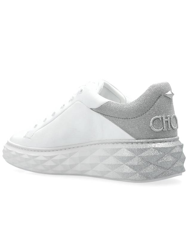 Jimmy Choo Diamond Sneakers, Women's, White - JIMMY CHOO - BALAAN 5