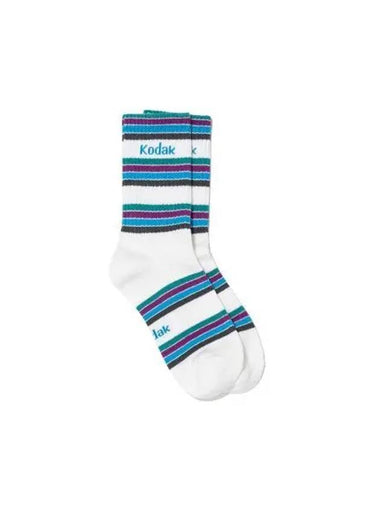 KODAK stripe socks PURPLE - KODO - BALAAN 1