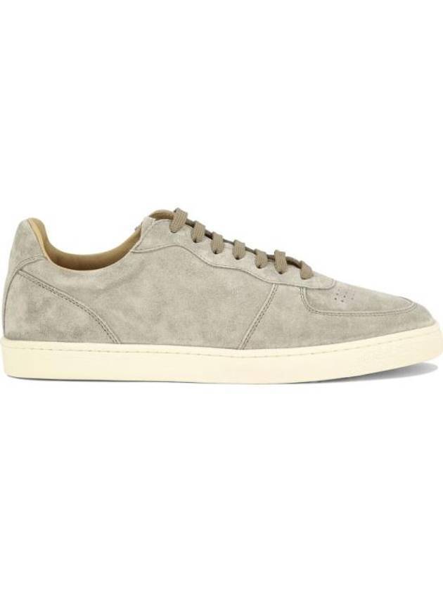 Suede Low Top Sneakers Brown - BRUNELLO CUCINELLI - BALAAN 1