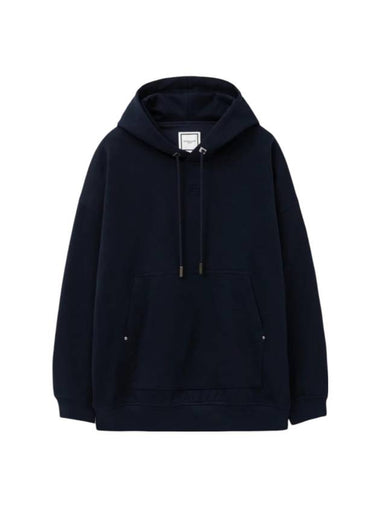 Sleeve String Detail Hoodie Navy - WOOYOUNGMI - BALAAN 1