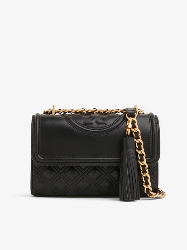 Small Fleming Convertible Shoulder Bag Black - TORY BURCH - BALAAN 2