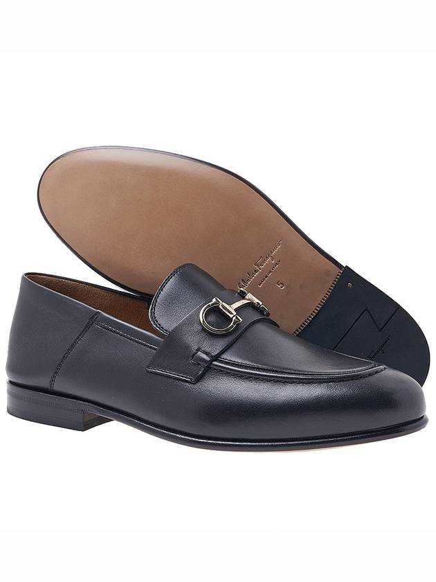 Gancini Ornament Mule Loafers Black - SALVATORE FERRAGAMO - BALAAN 6