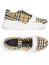 Vintage Check Cotton Sneakers Archive Beige - BURBERRY - BALAAN 2