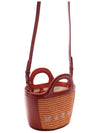 Rattan Micro Tropicalia Cross Bag Orange - MARNI - BALAAN 4