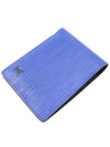 Women s Louis Vuitton M81369 Blue Epi Leather Half Wallet gt Gangbuk used luxury goods - LOUIS VUITTON - BALAAN 5