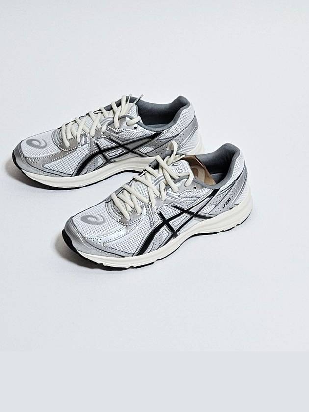 Jog 100 Low Top Sneakers White Silver - ASICS - BALAAN 2