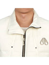 Logo Montreal Padded Vest White - MOOSE KNUCKLES - BALAAN 11