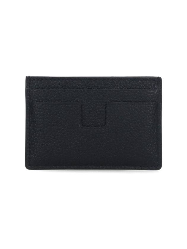 logo print leather card holder Y0232LCL158S - TOM FORD - BALAAN 3