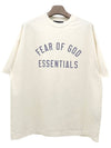 Logo Crew Neck Short Sleeve T Shirt SHELL 125BT244192F - FEAR OF GOD ESSENTIALS - BALAAN 2