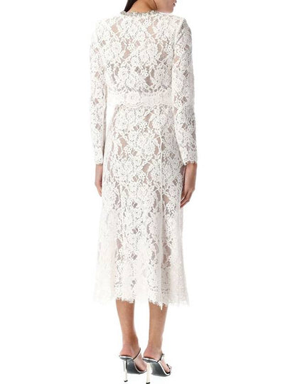 Self-Portrait Lace Midi Dress - SELF PORTRAIT - BALAAN 2