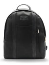 Dupont DLine Black Diamond Tan Signature Leather Unisex Backpack - S.T. DUPONT - BALAAN 1