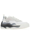 Men's Gumboy Sneakers White Gray Charcoal - VALENTINO - BALAAN.