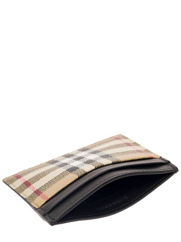 Vintage Check Card Wallet Beige - BURBERRY - BALAAN 3