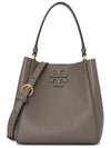 McGraw Small Tote Bag Brown - TORY BURCH - BALAAN 2