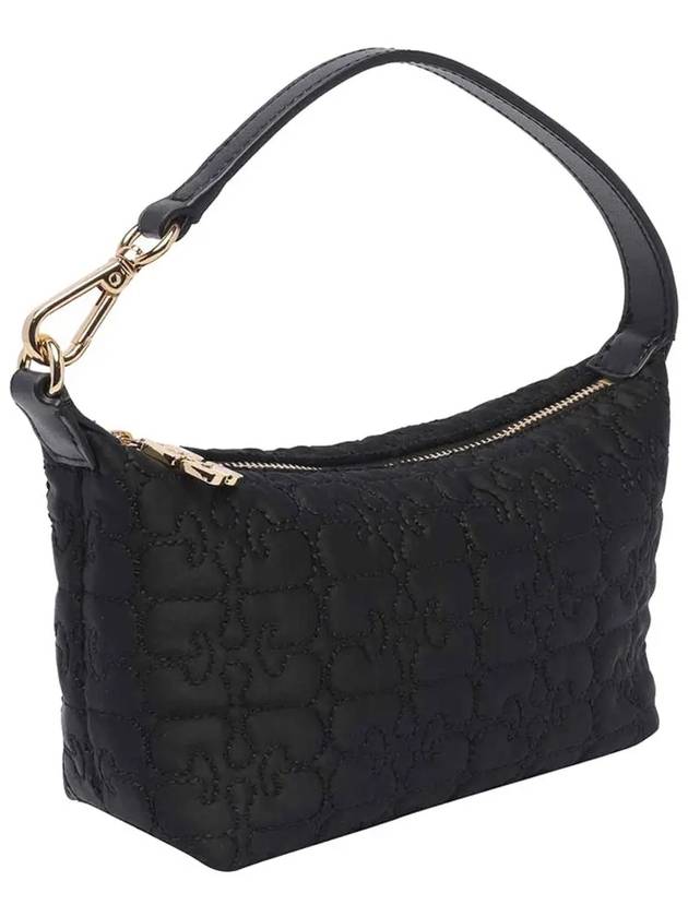 Butterfly Small Shoulder Bag Black - GANNI - BALAAN 4