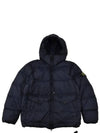 Crinkle Reps Re-Nylon Down Padding Navy - STONE ISLAND - BALAAN 2