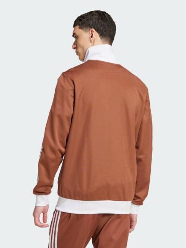 Adicolor Classic Beckenbauer Track Jacket Brown - ADIDAS - BALAAN 3