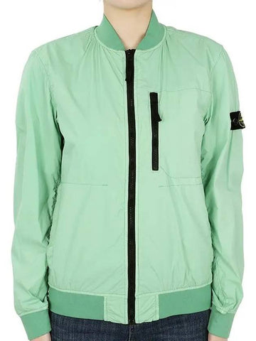 Kids Wappen Patch Bomber Jacket Mint - STONE ISLAND - BALAAN 1