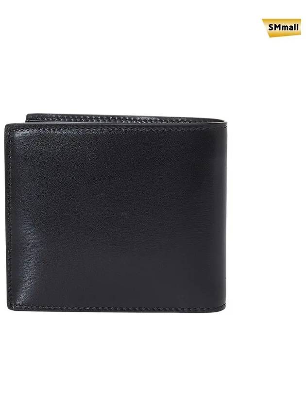 East/West Wallet In Smooth Leather Black - SAINT LAURENT - BALAAN 3