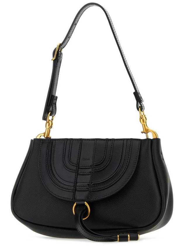 Marcie Small Shoulder Bag Black - CHLOE - BALAAN 3