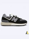 574 Legacy Low Top Sneakers Black - NEW BALANCE - BALAAN 2