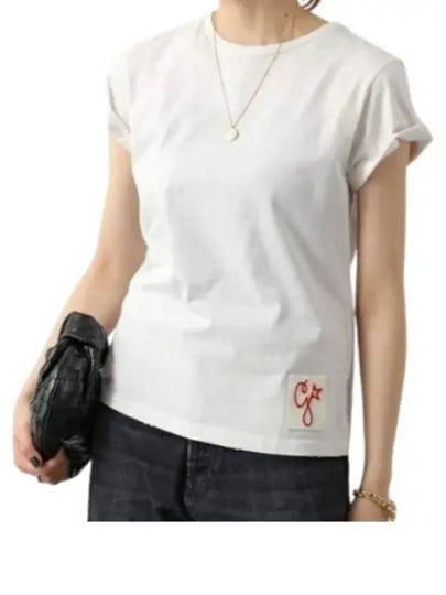 Women's Distress Treatment Short Sleeve T-Shirt White - GOLDEN GOOSE - BALAAN 2