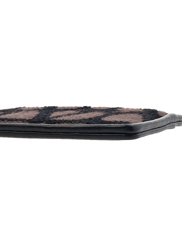 Iconographe Card Wallet Brown - VALENTINO - BALAAN 9