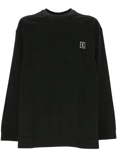 Back logo long sleeve t shirt black - WOOYOUNGMI - BALAAN 1