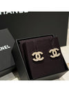 Women s Earrings Champagne Gold Crystal - CHANEL - BALAAN 2