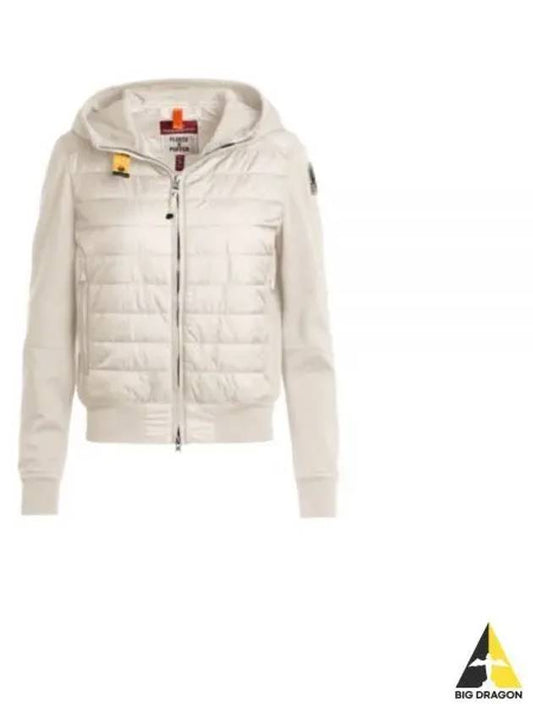 Women s Kelly Hooded Zip Up Moonbeam - PARAJUMPERS - BALAAN 2