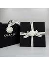 Camellia Silk Scarf Black A39577 - CHANEL - BALAAN 9