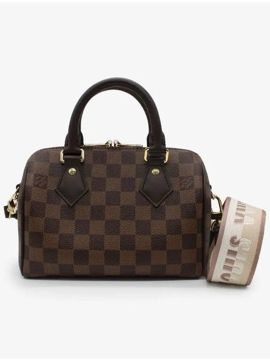 Speedy Bandouliere 20 Damier Tote Bag Brown - LOUIS VUITTON - BALAAN 2