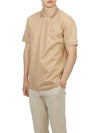 TB Embroidered Logo Polo Shirt Beige - BURBERRY - BALAAN 5