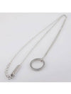 Ring Pendant Necklace Silver - MAISON MARGIELA - BALAAN 3