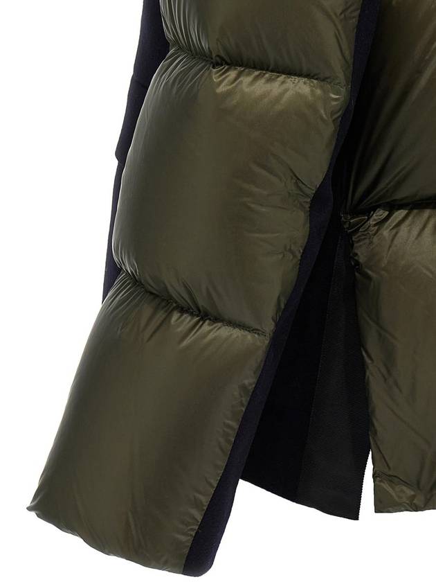 Sacai 'Melton' Down Jacket - SACAI - BALAAN 4