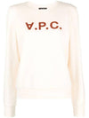 VPC Logo Sweatshirt Offwhite - A.P.C. - BALAAN 1