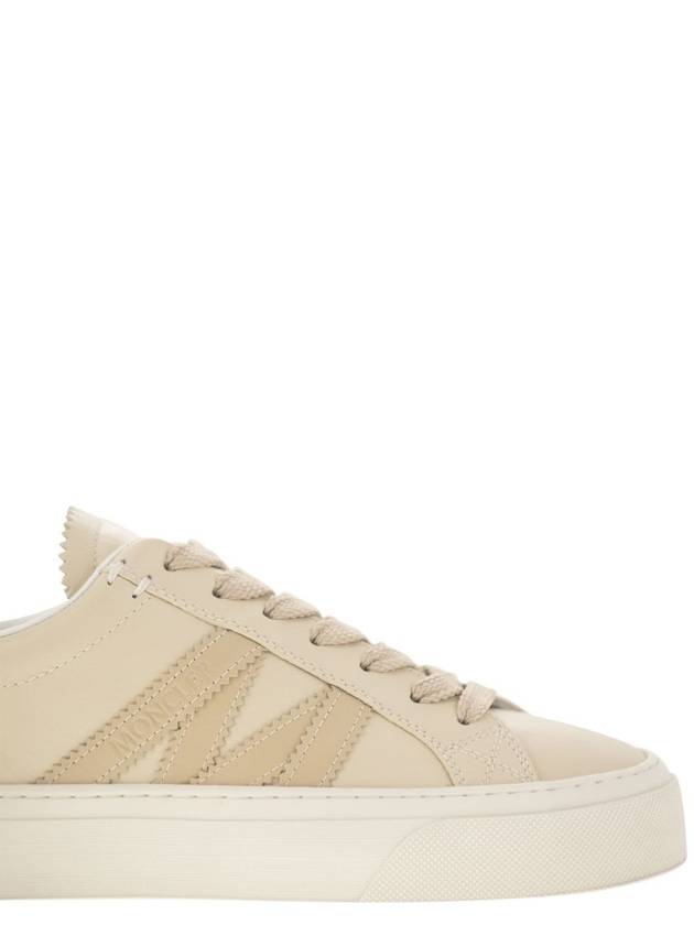 Monaco M Low-Top Sneakers Beige - MONCLER - BALAAN 7