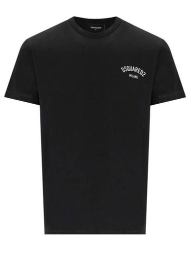 Short Sleeve T Shirt S71GD1392D20020900 Black - DSQUARED2 - BALAAN 1