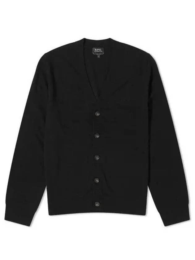 Joe Cardigan Black - A.P.C. - BALAAN 2