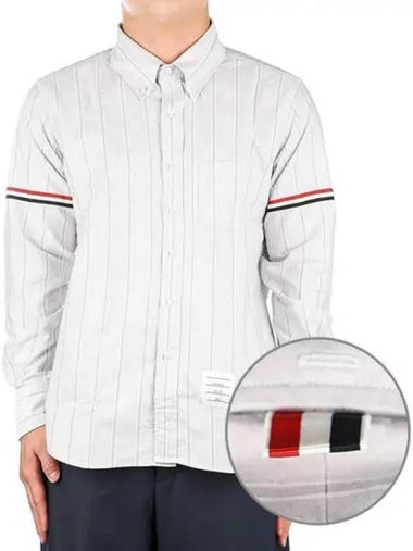 Men s long sleeve shirt 270124 - THOM BROWNE - BALAAN 1