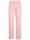 Star Logo Straight Track Pants Pink - GOLDEN GOOSE - BALAAN.