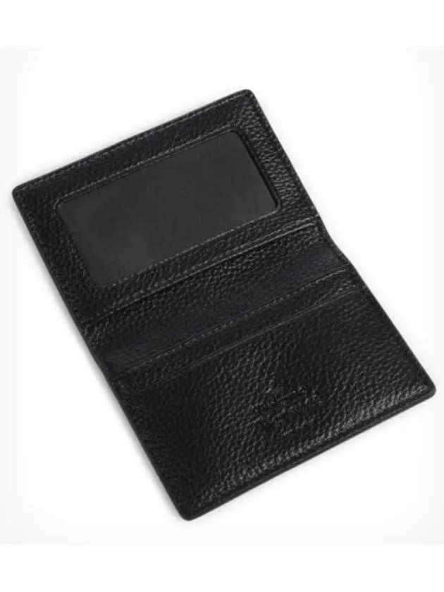 ORB Logo Half Wallet Black - VIVIENNE WESTWOOD - BALAAN 5