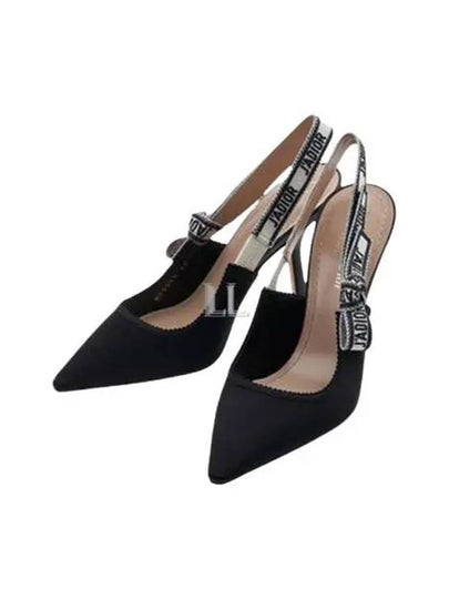 J'Adior Slingback Heels Black - DIOR - BALAAN 2